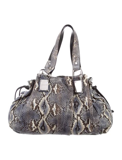 michael kors snakeskin bag price|genuine real snakeskin handbags.